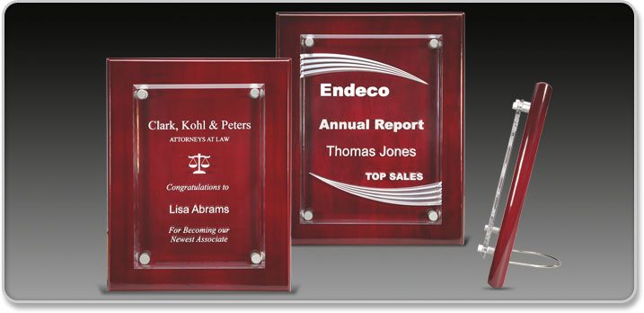 custom made plaques as a corporate gift - El Oro Jeweler and Engraver